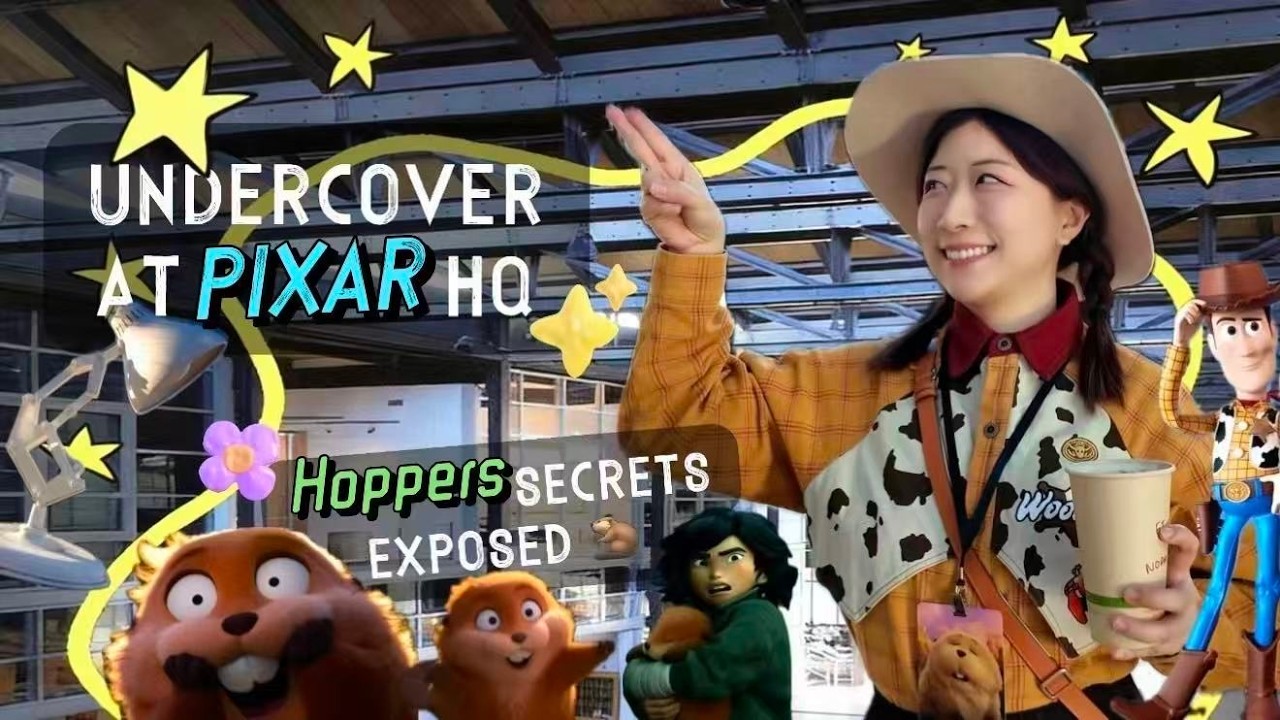 I Snuck Into Pixar HQ | 混进Pixar总部的一天