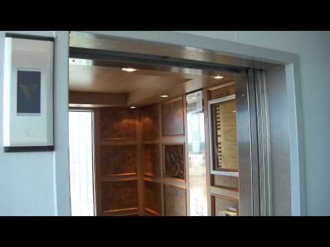 Amazing and Beautiful KONE traction Scenic elevators @ Skrapan, Västerås, Sweded.