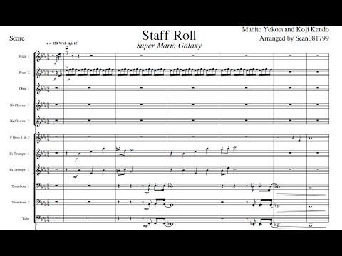 Super Mario Galaxy - Staff Roll - Orchestral Arrangement