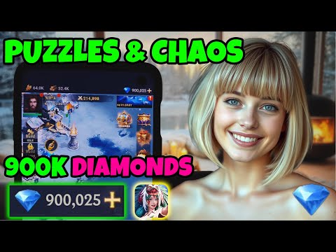 Puzzles & Chaos Frozen Castle Hack ✅ How to Get 900K FREE Diamonds (iOS & Android)