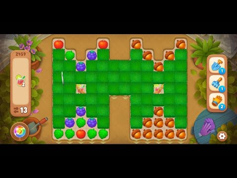 Gardenscapes level 2459