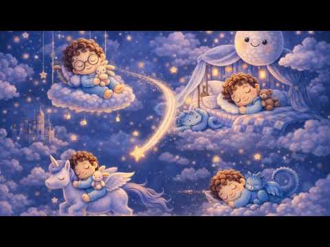 Starlight Dreams Lullaby ⭐ 20 Minutes Soft Sleep Music for Babies & Toddlers | Peaceful Bedtime