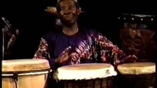 Telling a story with the voices of the drums African Drumming Babatunde Olatunji