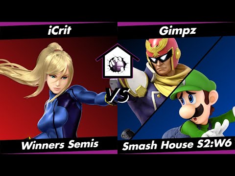 Smash House S2:W6 SF - iCrit (ZSS) vs. Gimpz (Falcon/Luigi)