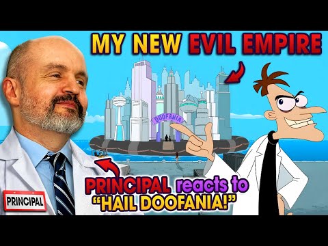 School Principal Reacts to Phineas and Ferb S1E43 "Hail Doofania!" Reaction Video #phineasandferb