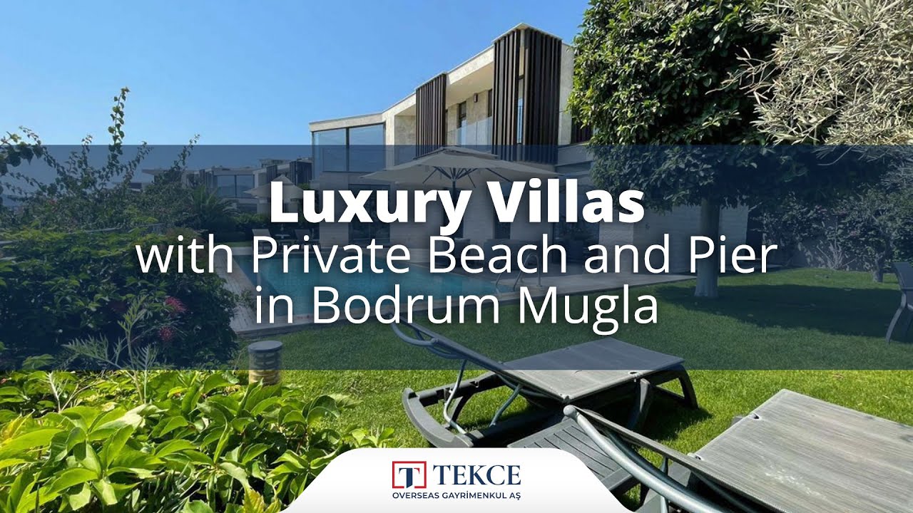 Villas Individuelles Vue sur Mer à Mugla Bodrum