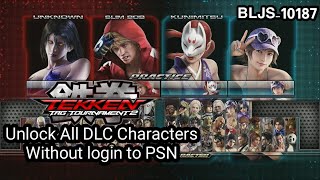 Tekken Tag Tournament 2 - Unlock All DLC Character