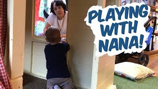 PLAYING, BUYING BABY'S BIRTHDAY PRESENT AND MAKING MILKSHAKES - MarisJournal Daily Vlogs