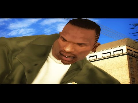 GTA San Andreas - Cj vs el tio gilipollas - Loquendo