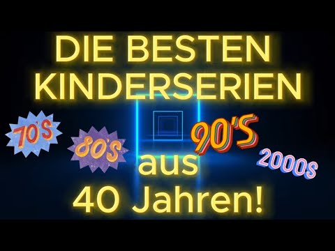 💯 DIE BESTEN INTROS DER KINDER-SERIEN! 🎶 40 Jahre Cartoon-Nostalgie – Errätst du sie alle? 📺🎉