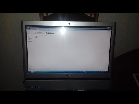 Моноблок Acer Aspire Z5610 выключался (Acer Aspire Z5610 turned off)