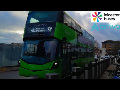 FULL ROUTE JOURNEY - Arriva Midlands Route 50 - Narborough to Leicester l 8016 BK73 AEJ