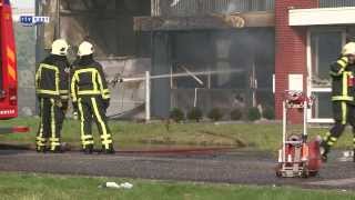 preview picture of video 'Brand bedrijfspand Scholtensoven Borne onder controle'