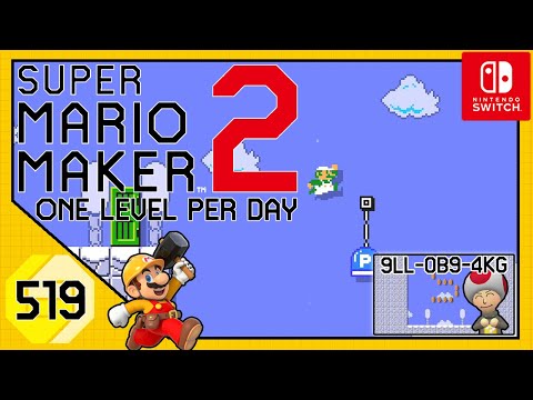 Super Mario Maker 2 olpd ★ 519 ★ Kaizo Kidz: The P-Switch Jump ★ SirGrummel ★ Deutsch