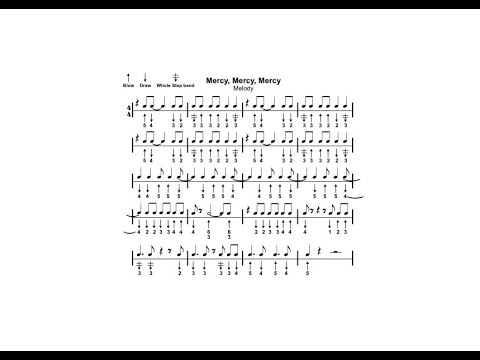 Mercy Mercy Mercy Backing Track   G