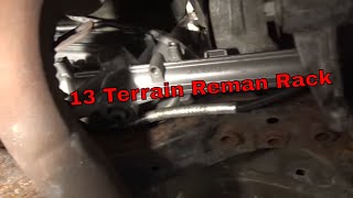 2013 GMC Terrain  reman EPS Rack PSCM programming, Equinox used radio 1-27-2022 End Of Day