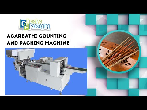 Agarbatti Counting and Packing Machine