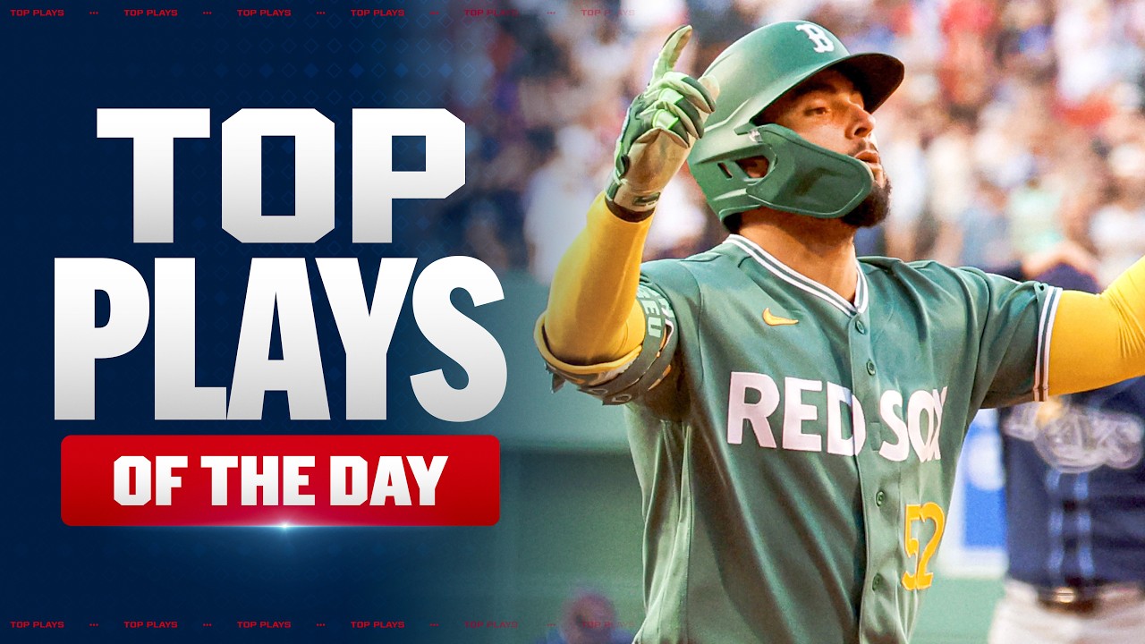 Top 5 MLB Plays RANKED from 7/17/26! (Wilyer Abreu leads Red Sox to 11th-straight win and MORE!)