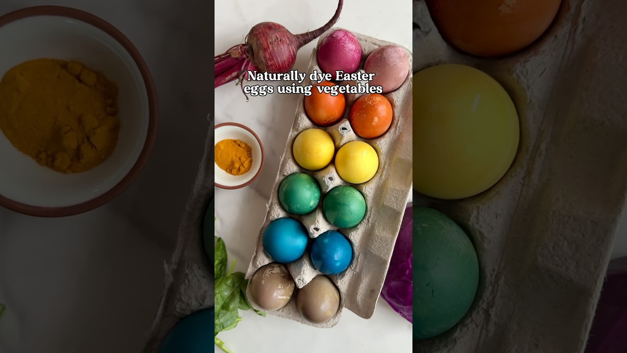 It’s easy to naturally dye Easter eggs using vegetables @OhioPoultryAssn #easter #familyfun