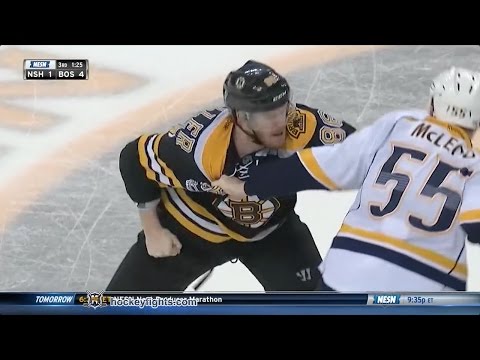 Cody McLeod vs Kevan Miller Mar 28, 2017