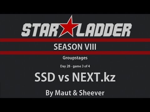Dota 2 - SSD vs NEXT.kz - StarLadder Season VIII
