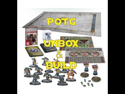 POTG UNBOX AND BUILD THE DWARF BLOOD BOWL TEAM, WITH THE NEW PITCH CARDS AND DICE