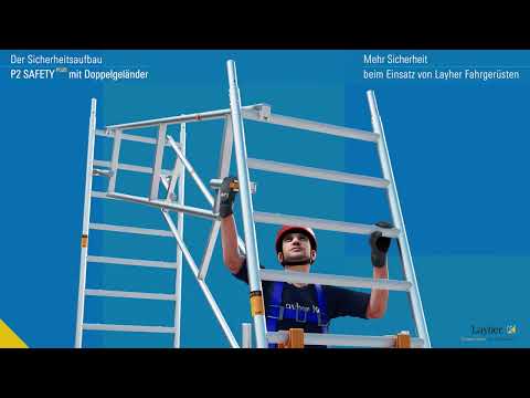 Layher Doppelgeländer für Fahrgerüste 1,80m-youtube_img