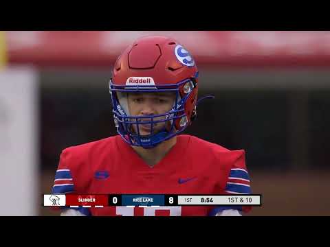 2024 WIAA Division 2 State Football Championships Rice Lake vs  Slinger