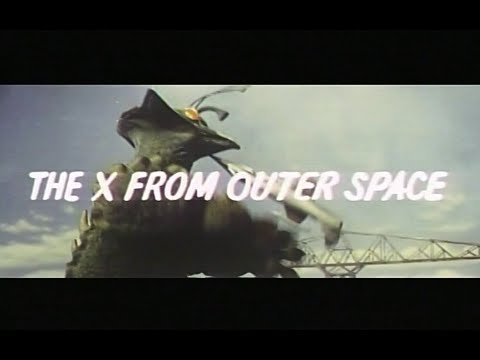 「宇宙大怪獣ギララ」THE X FROM OUTER SPACE //  海外版予告編 // Export Trailer // 1967年