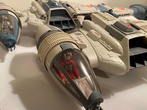 Kenner vs Hasbro B-wing Comparison