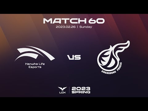 HLE vs KDF | Match60 Highlight 02.26 | 2023 LCK Spring Split