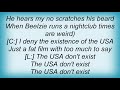Solefald - The Usa Don't Exist Lyrics