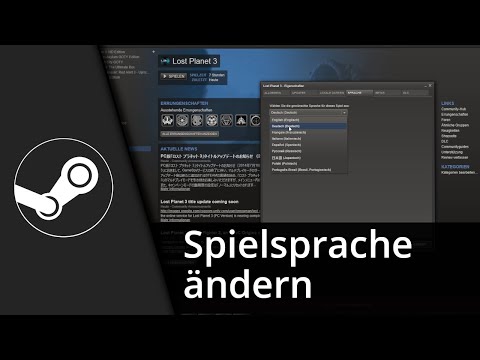 Steam Spielsprache ändern | Steam Spielsprache umstellen ✅ Tutorial