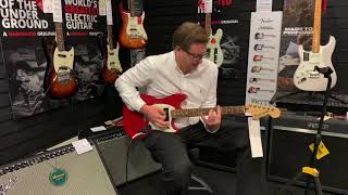 Video thumbnail for Fender Mustang 90 Pau Ferro Fingerboard in Torino Red by Rimmers Music