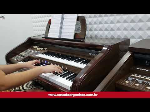 TOKAI MD 750 GOLD - HINO 340 (HINÁRIO 05 CCB) - NO MUNDO SOU PEREGRINO - CASA DAS ORGANISTAS