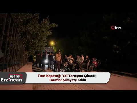 Tırın Kapattığı Yol Tartışma Çıkardı: Taraflar Şikayetçi Oldu