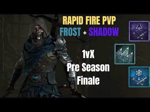 Unleash the Frost Shadow Fury! 🔥 Diablo 4 PvP Rogue Build - Rapid Fire Mayhem!