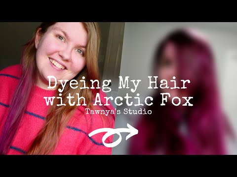 Dyeing My Hair with Arctic Fox Violet Dream
