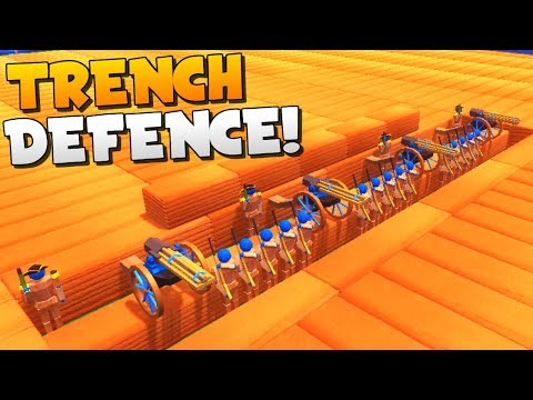 ACTUAL WORKING TRENCHES!!! | Wooden Battles Workshop Maps!