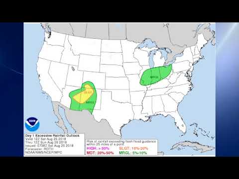 August 25, 2018, Weather Xtreme Video