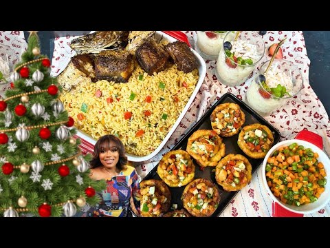 EXTREME BUDGET CHRISTMAS LUNCH FOR A FAMILY! 3 COURSE MEAL UNDER N15,000 ($9) | NIGERIAN FOOD