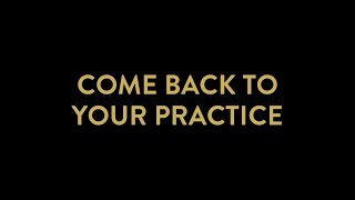 Come Back to Your Practice - Postcard with Donovan Vriens McGrath