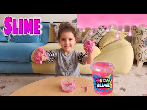 BANU ALYANIN SLİME YI CIVIK ÇIKTI HER YERİNE SLİME YAPIŞTI ! ماما جابت بيبي - جنى مقداد | طيور الجنة