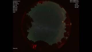 All sky camera capture from Poioana Rusca Mountains, Romania, 2025-08-27