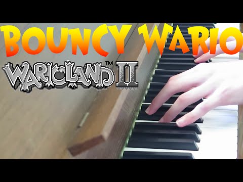 Wario Land II - Bouncy Wario - Piano