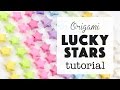 Origami Lucky Star Tutorial ️ Easy DIY ️ Paper Kawaii