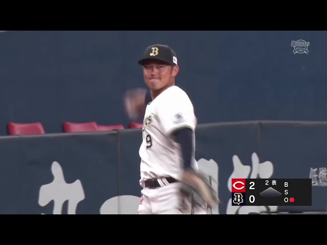【ファーム】バファローズ・野口智哉が流石の守備と肩で京セラドームのスタンドを沸かせる!! 2025年7月29日 オリックス・バファローズ 対 広島東洋カープ