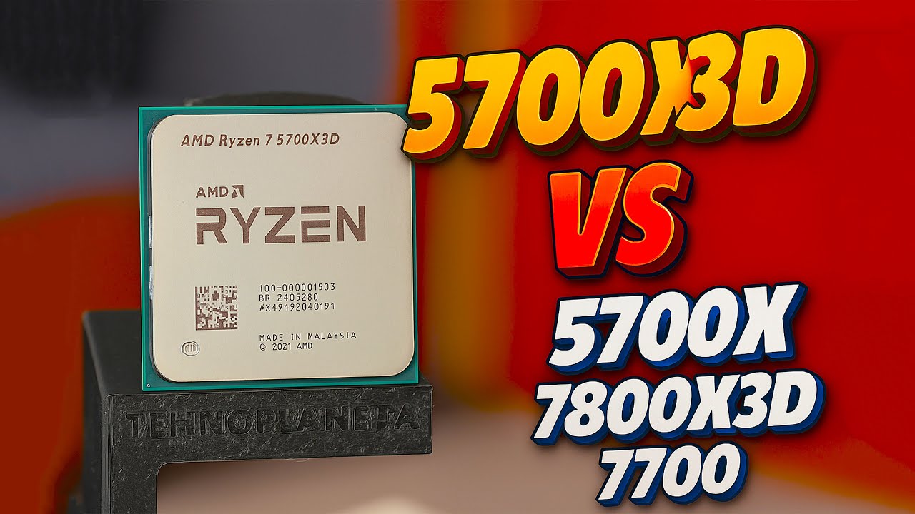 Ryzen 7 5700X3D - игровая легенда или самая дорогая ошибка AM4? 🔥 Сравнение с 5700X / 7800X3