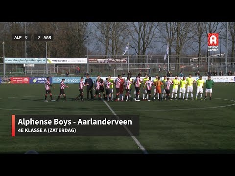 Samenvatting Alphense Boys - Aarlanderveen (zaterdag 23 februari)
