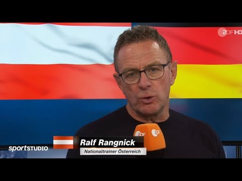 Österreich - Deutschland 2:0 Interview Ralf Rangnick